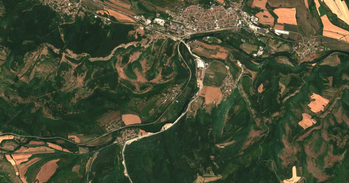 Satellitenkarte von Kreta