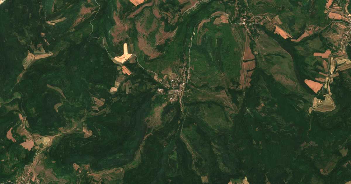 Satellitenkarte von Lik