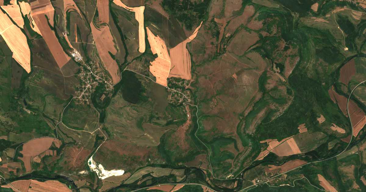 Satellitenkarte von Staro Selo