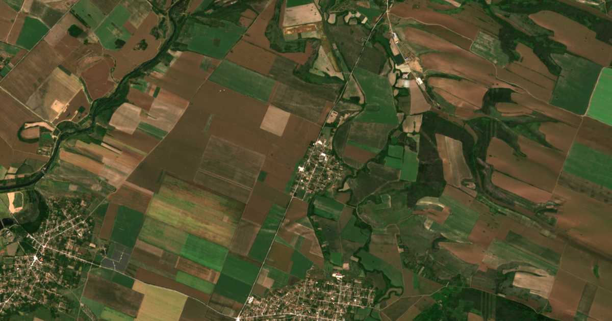 Satellitenkarte von Vojvodovo