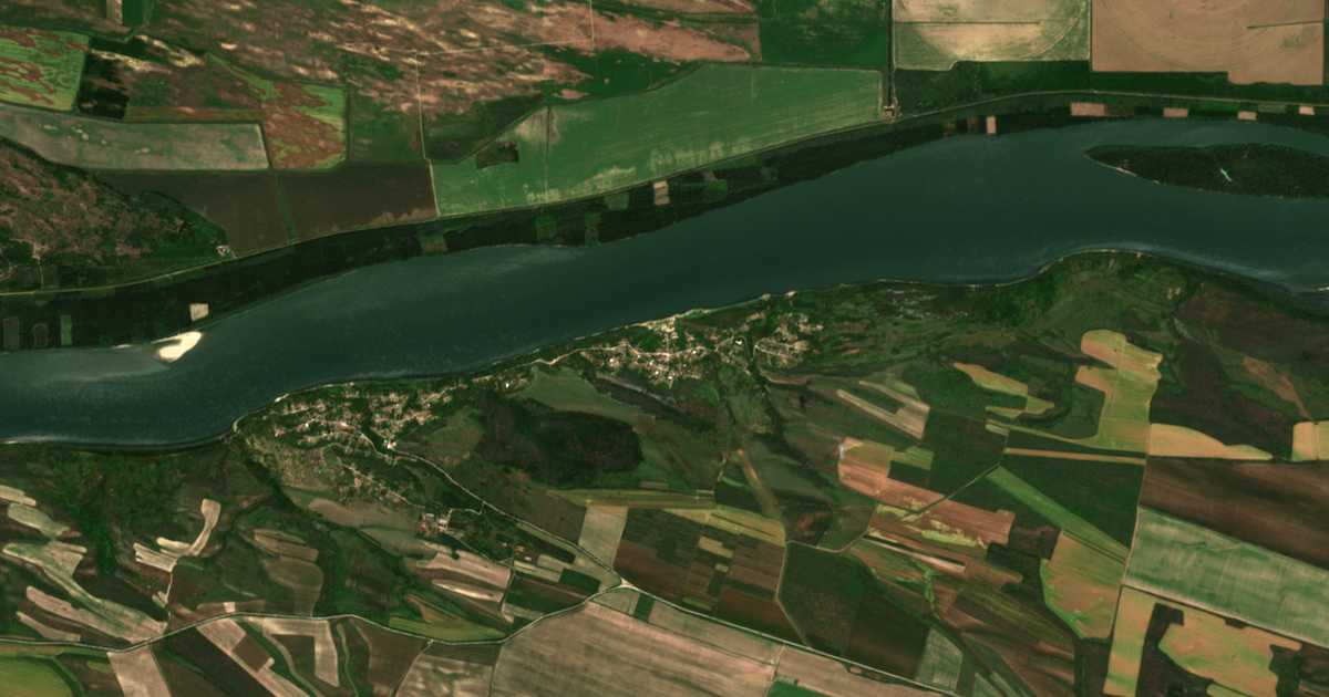 Satellitenkarte von Dolni Vadin