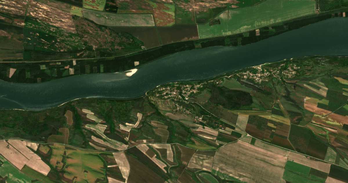 Satellitenkarte von Gorni Vadin