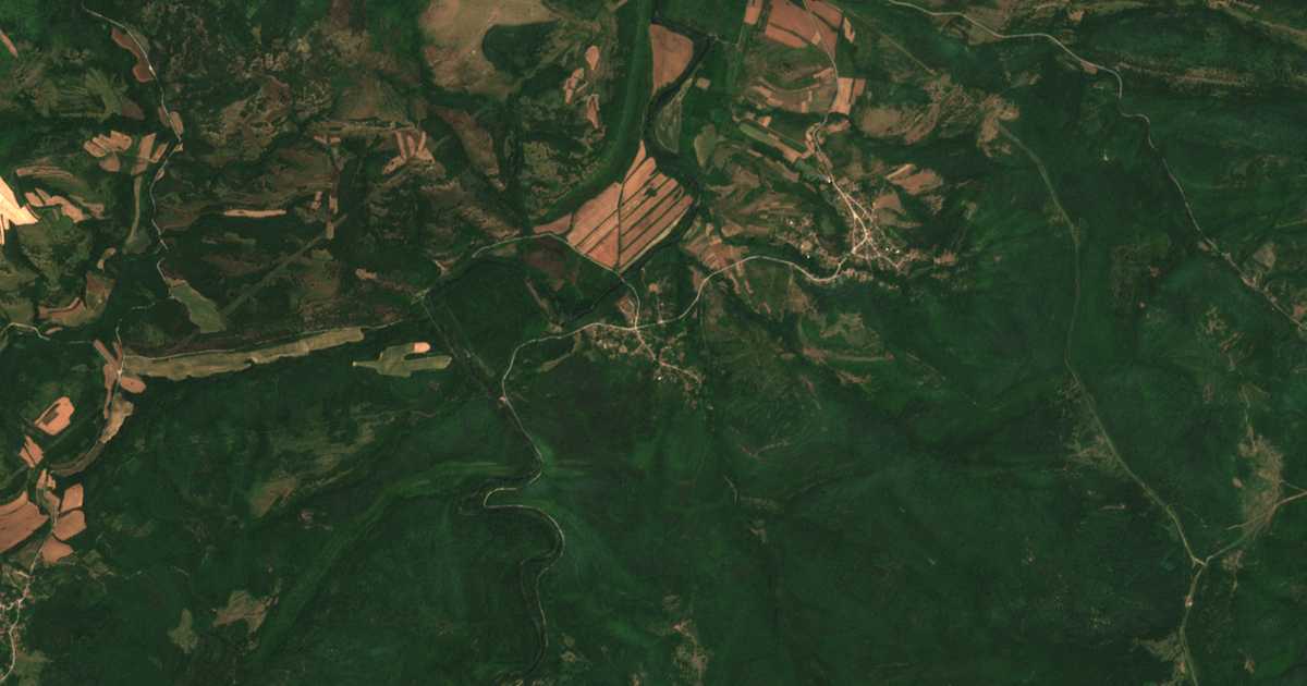Satellitenkarte von Karasch