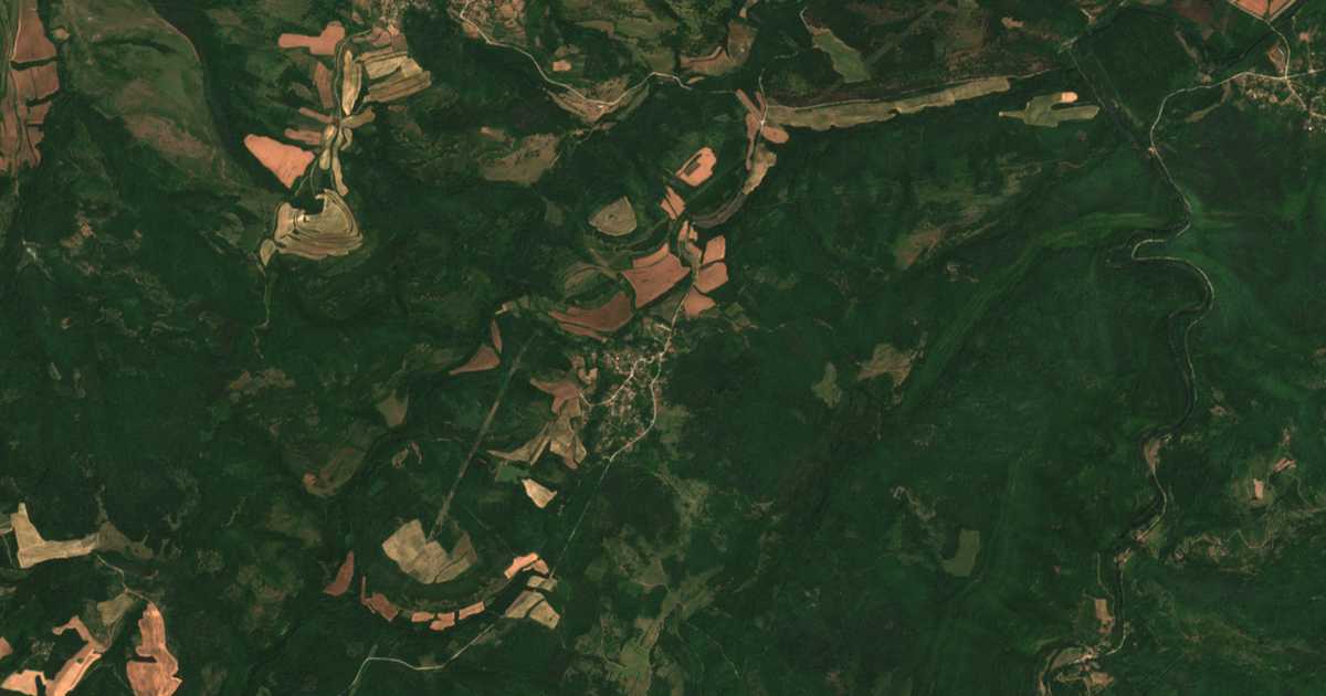 Satellitenkarte von Kurnovo