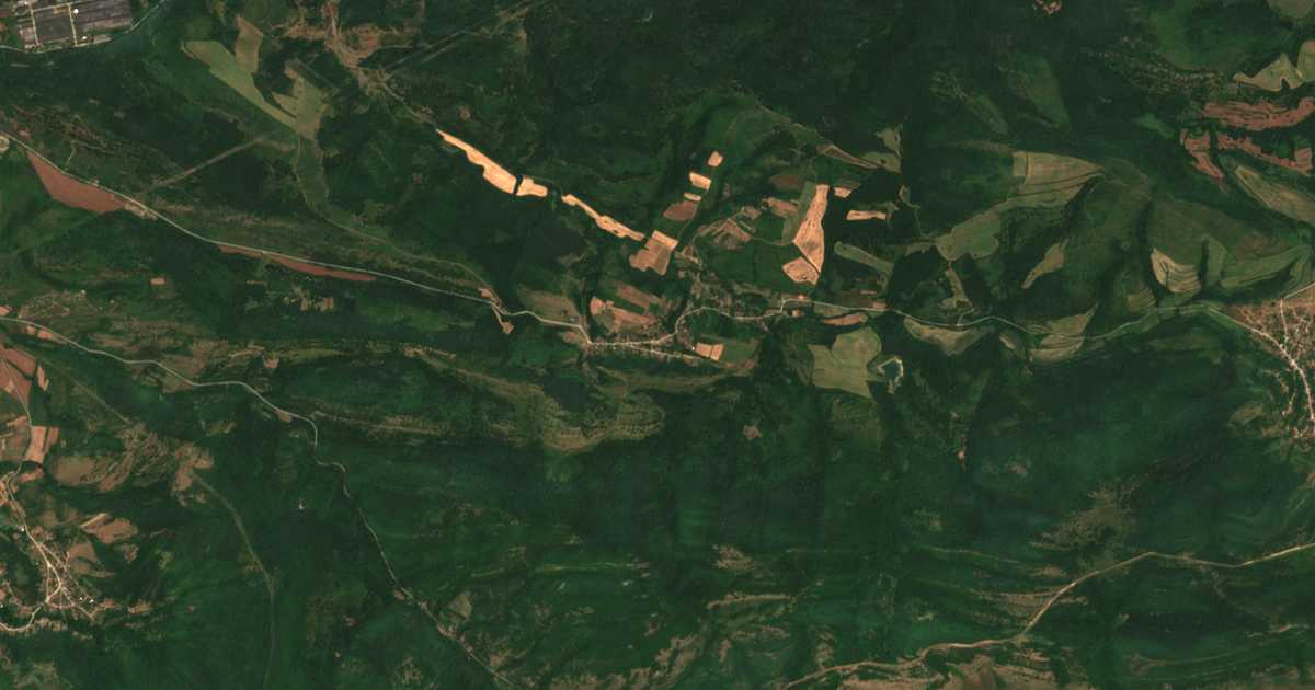 Satellitenkarte von Stojanovci