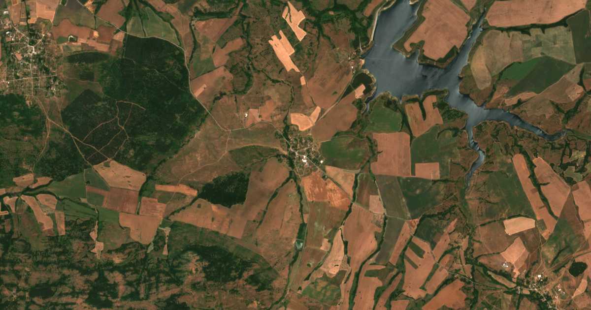 Satellitenkarte von Malko Šarkovo