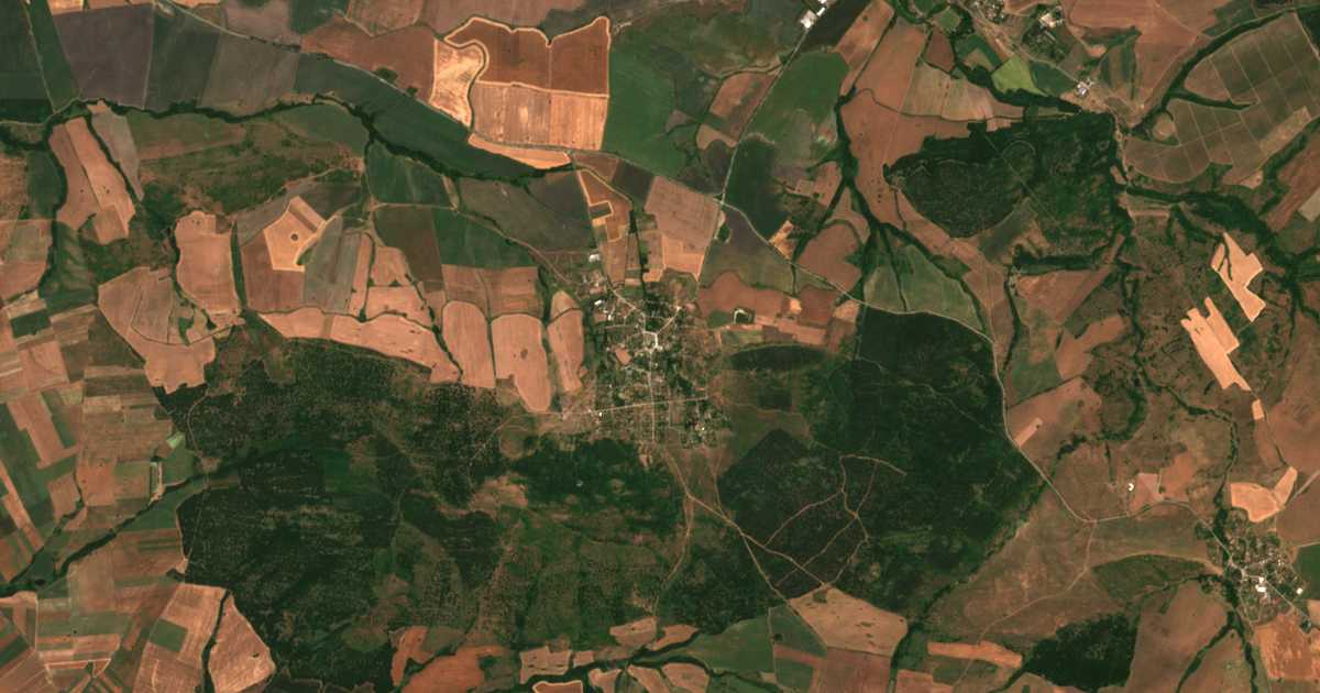 Satellitenkarte von Mamarčevo