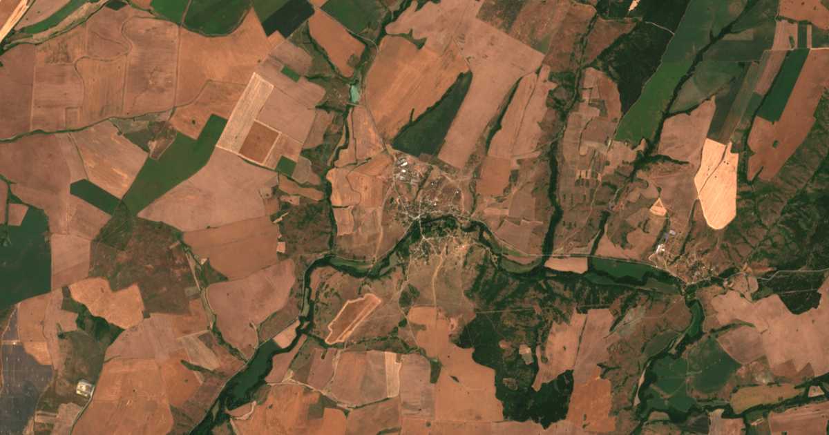 Satellitenkarte von Popovo