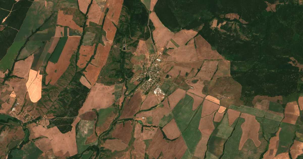 Satellitenkarte von Stefan Karadžovo
