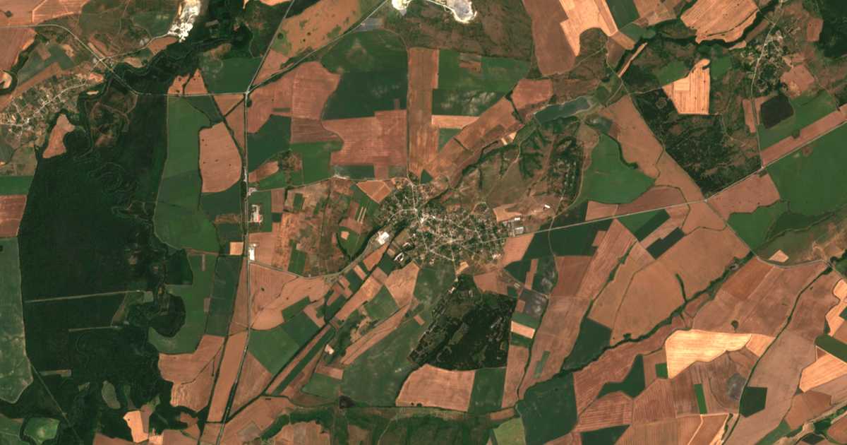 Satellitenkarte von Bojanovo