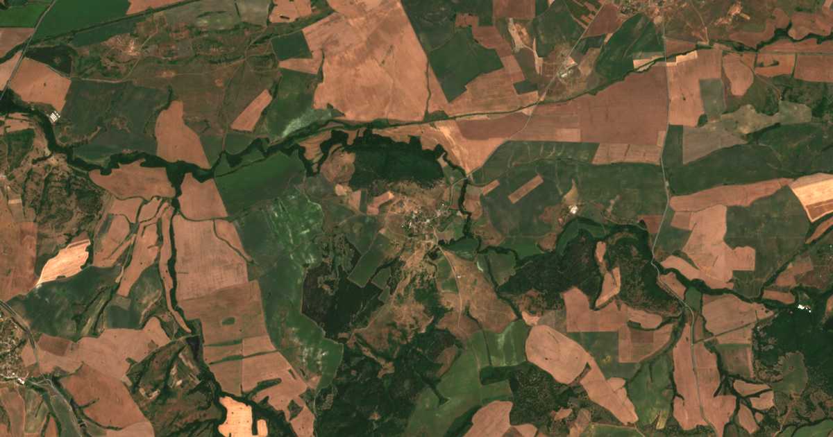 Satellitenkarte von Černozem