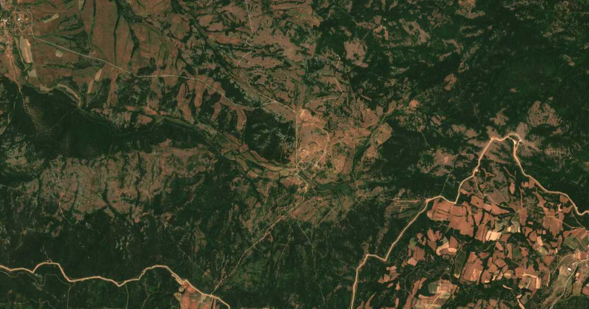 Satellitenkarte von Goljam Dervent