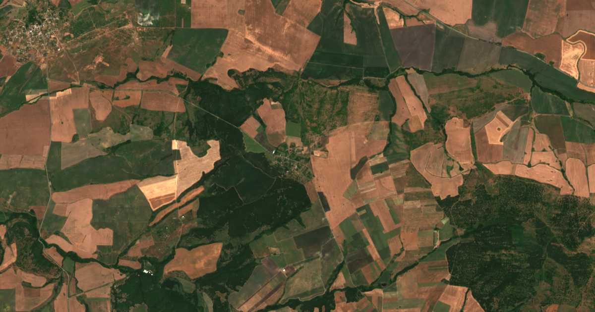 Satellitenkarte von Slavejkovo