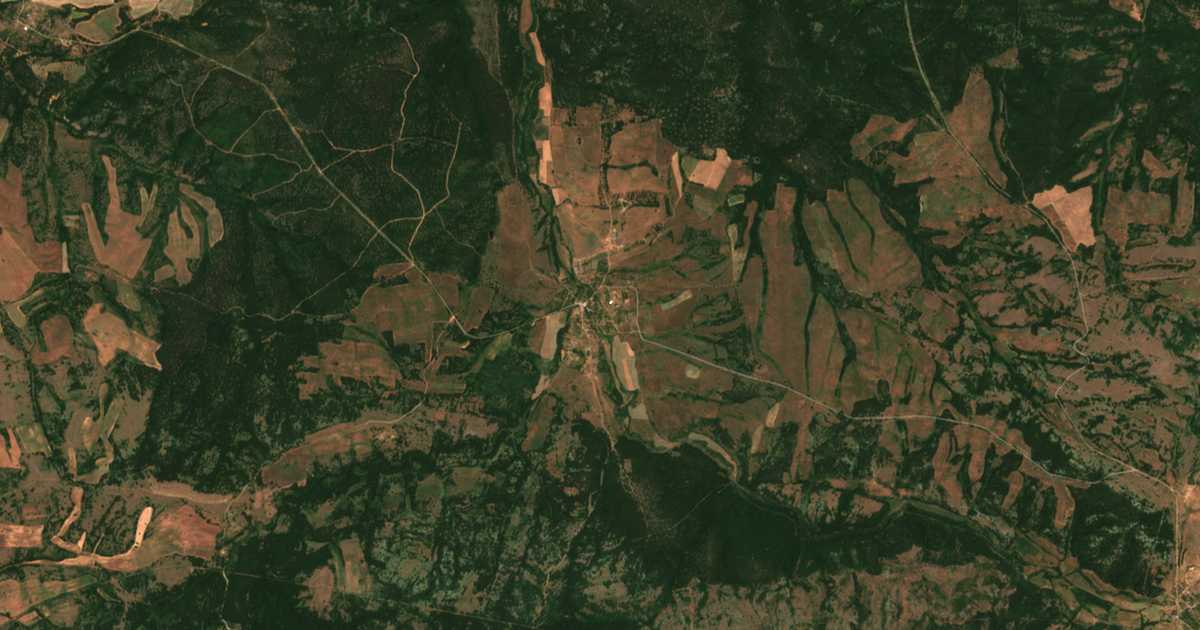 Satellitenkarte von Vǎlča poljana