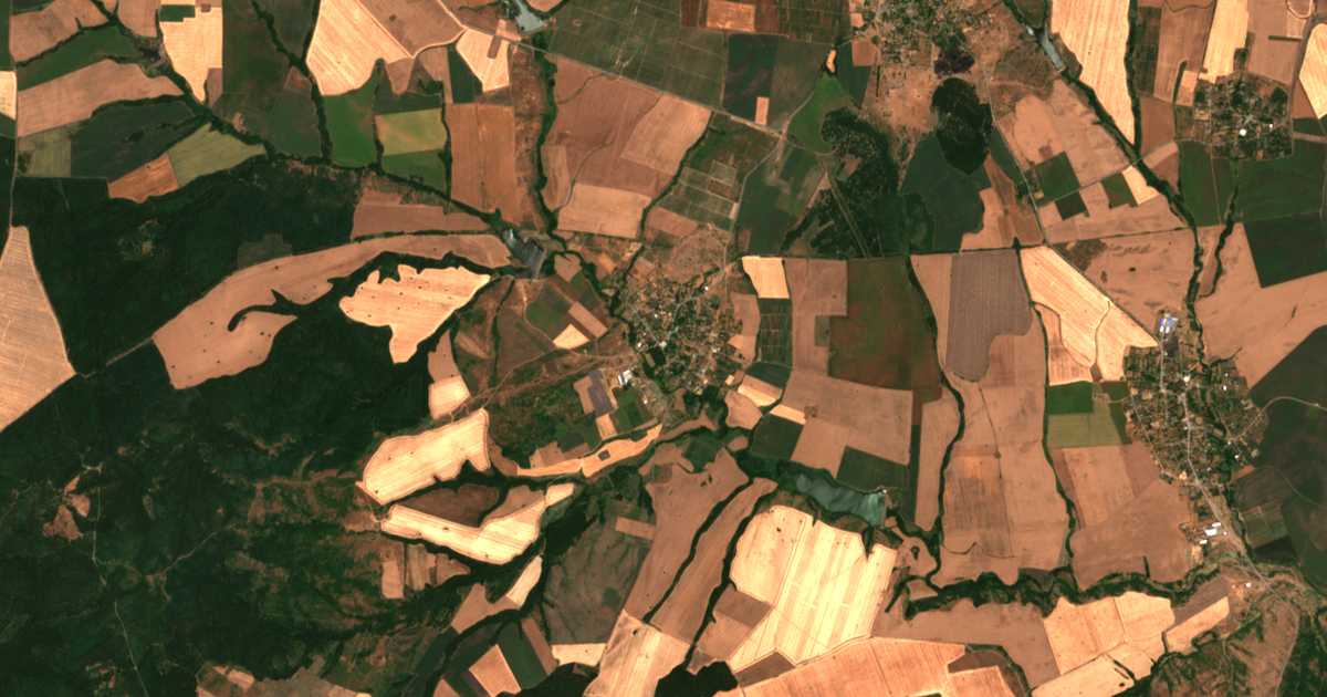 Satellitenkarte von Ljulin