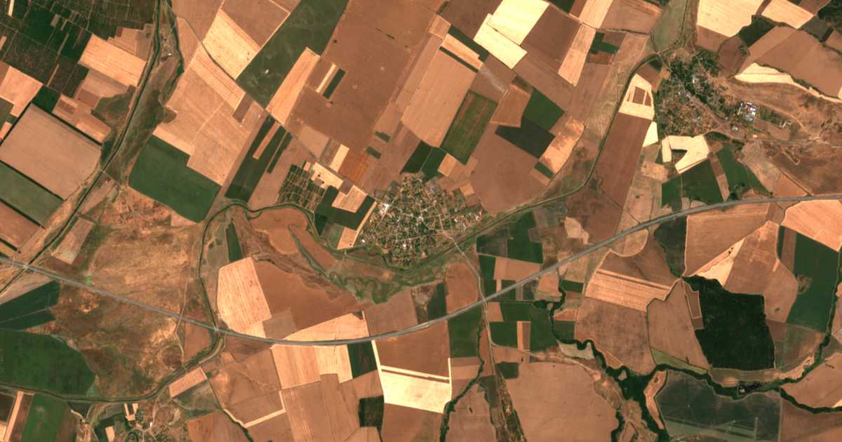Satellitenkarte von Malenovo
