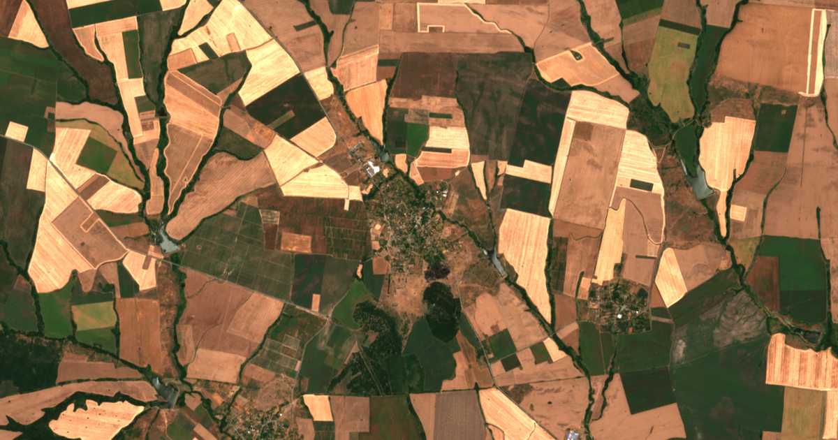 Satellitenkarte von Nedjalsko