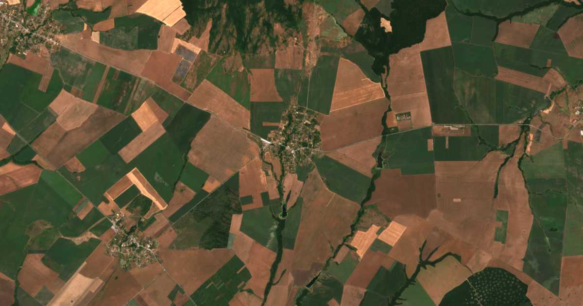 Satellitenkarte von Tamarino