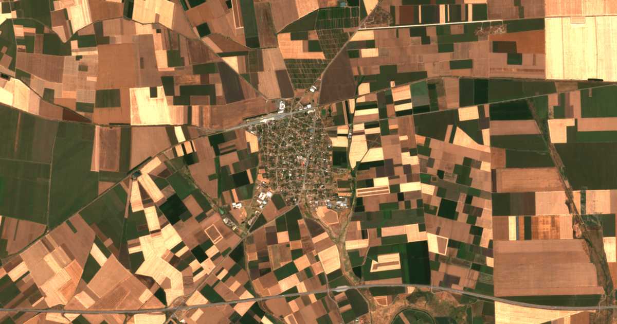 Satellitenkarte von Zimnica