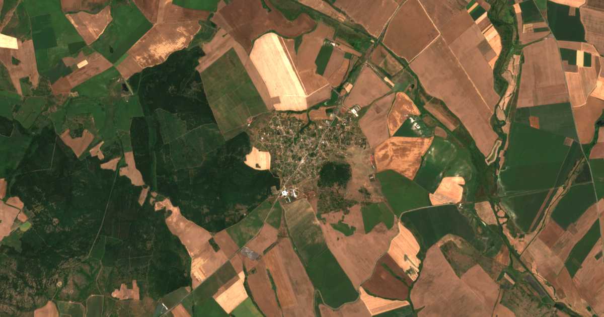 Satellitenkarte von Botevo