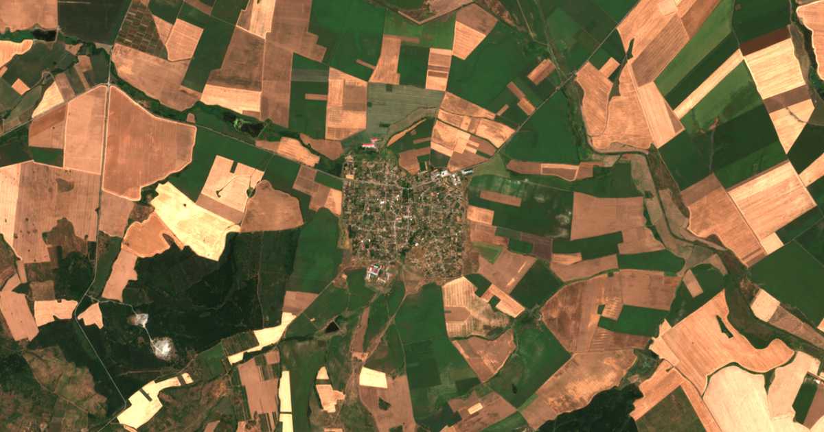 Satellitenkarte von Bojadžik