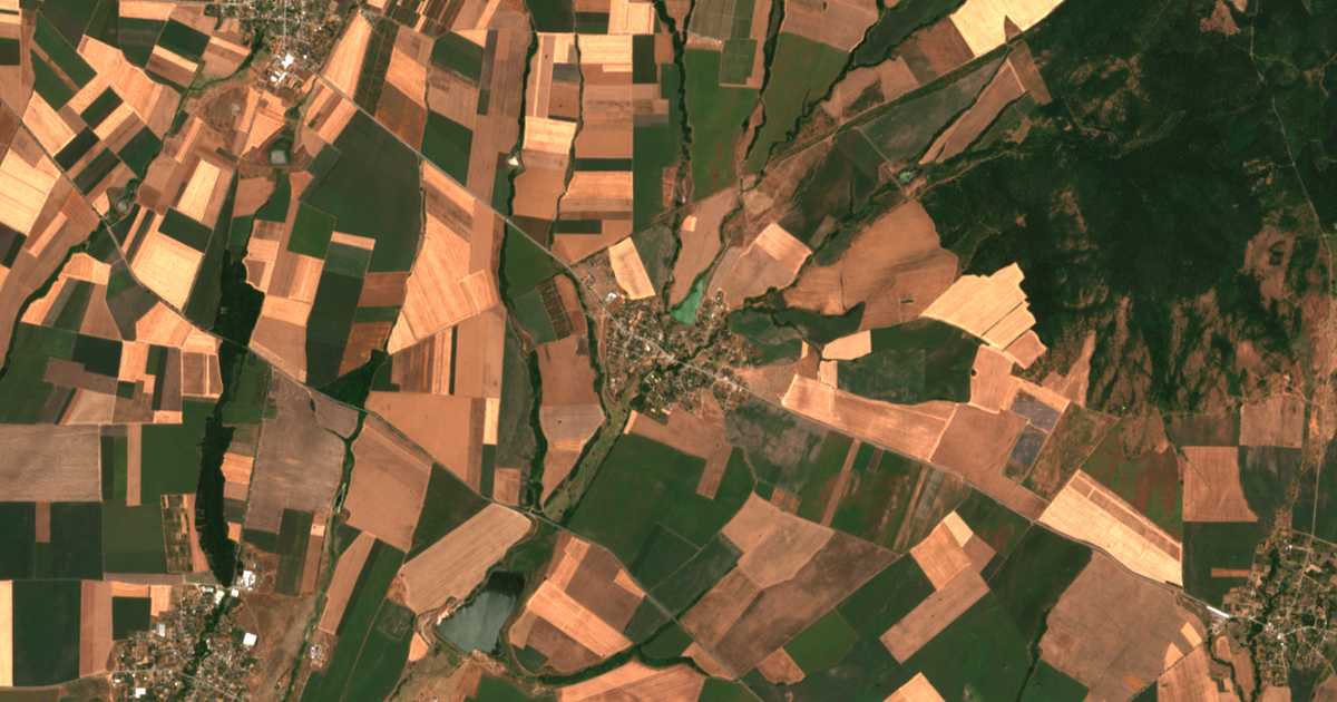 Satellitenkarte von Čelnik