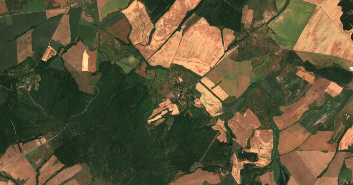 Satellitenkarte von Drama