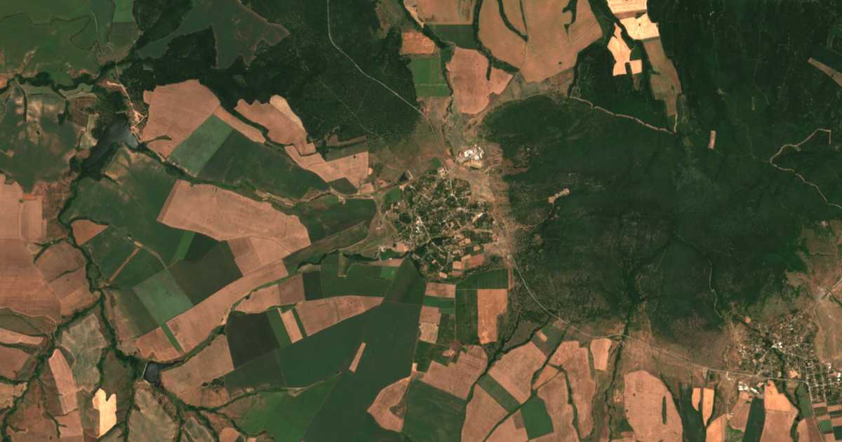 Satellitenkarte von General Toševo