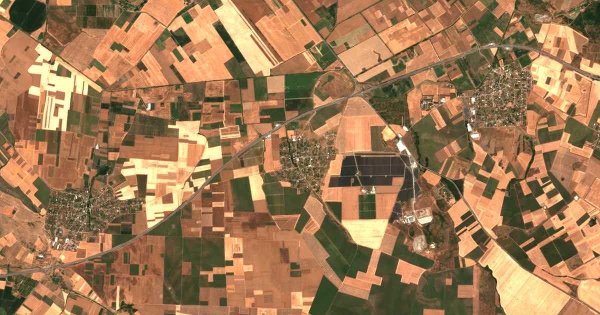 Satellitenkarte von Hadžidimitrovo