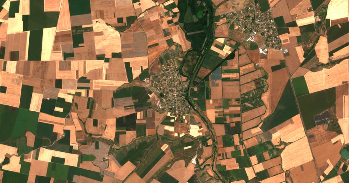 Satellitenkarte von Hanovo