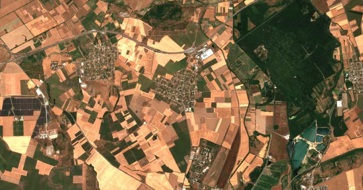 Satellitenkarte von Kabile