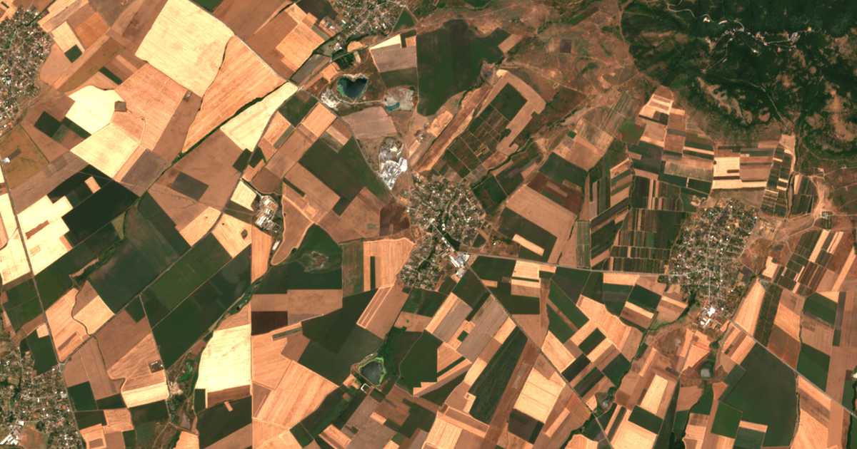 Satellitenkarte von Kalčevo