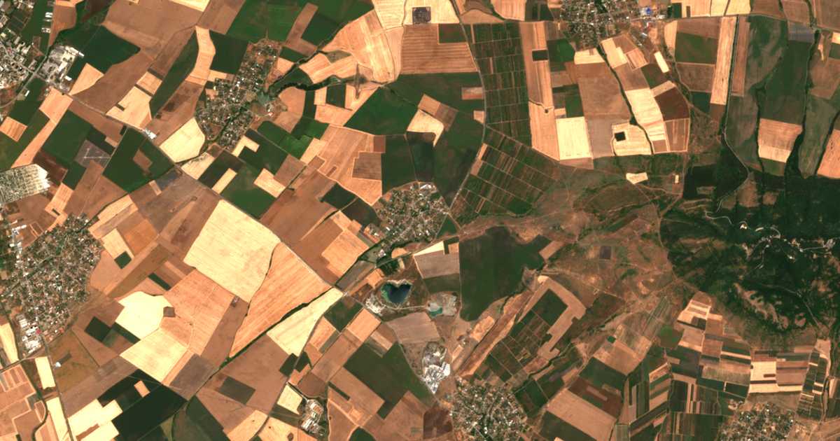 Satellitenkarte von Kozarevo