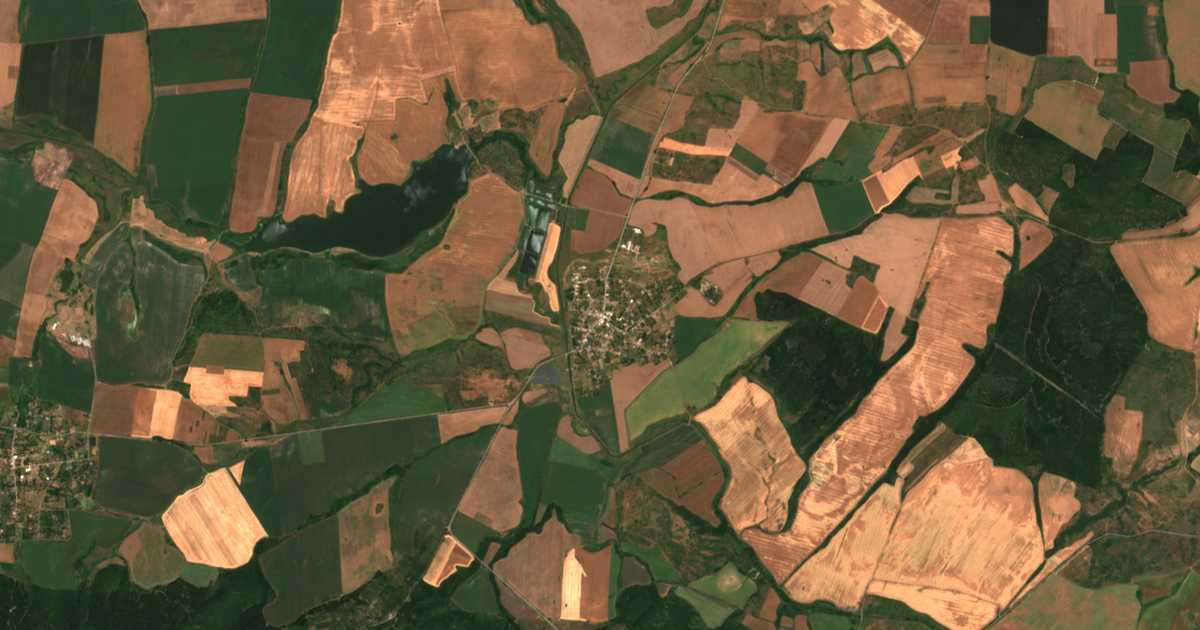 Satellitenkarte von Krumovo