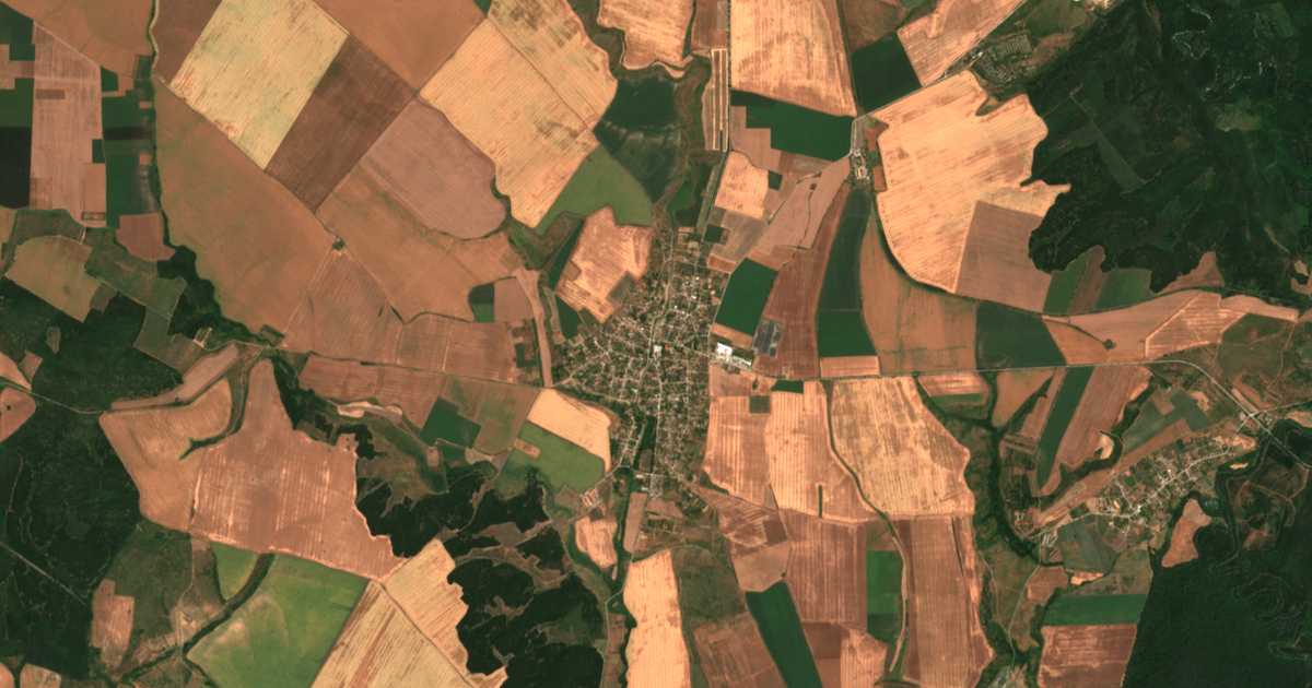 Satellitenkarte von Malomir