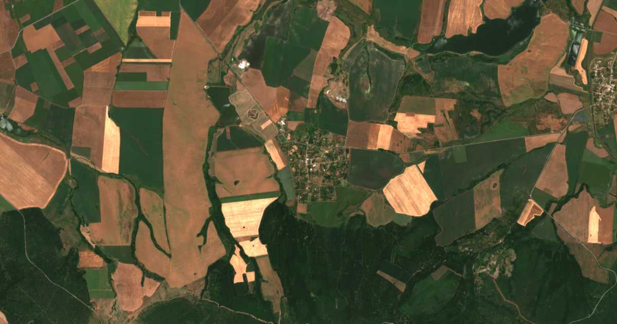 Satellitenkarte von Miladinovci