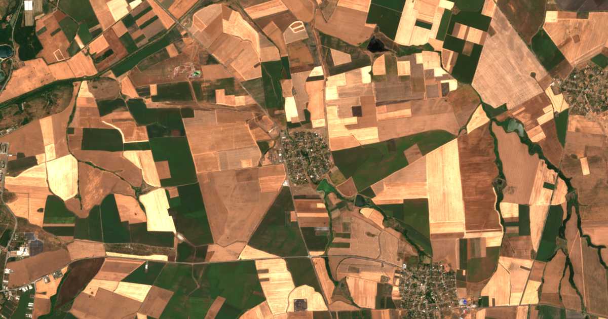 Satellitenkarte von Mogila