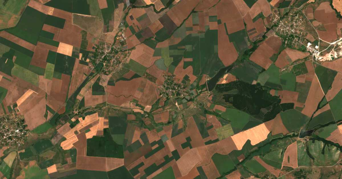 Satellitenkarte von Robovo