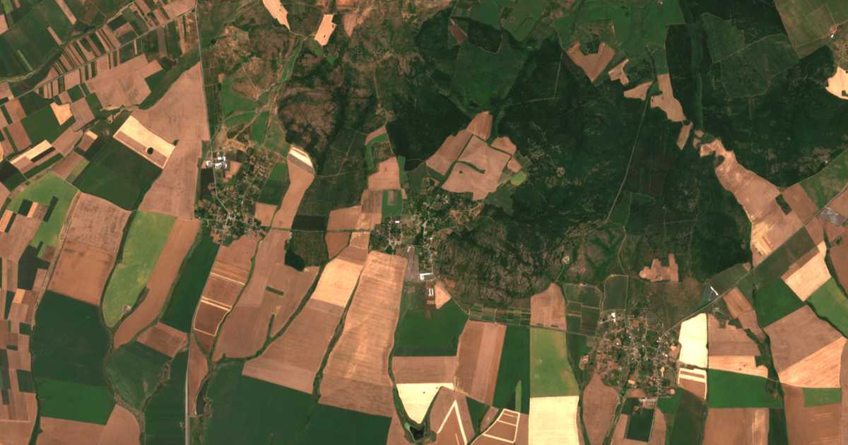 Satellitenkarte von Savino