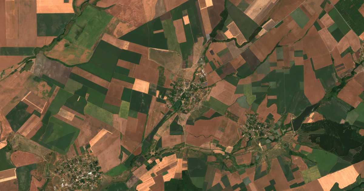 Satellitenkarte von Slamino