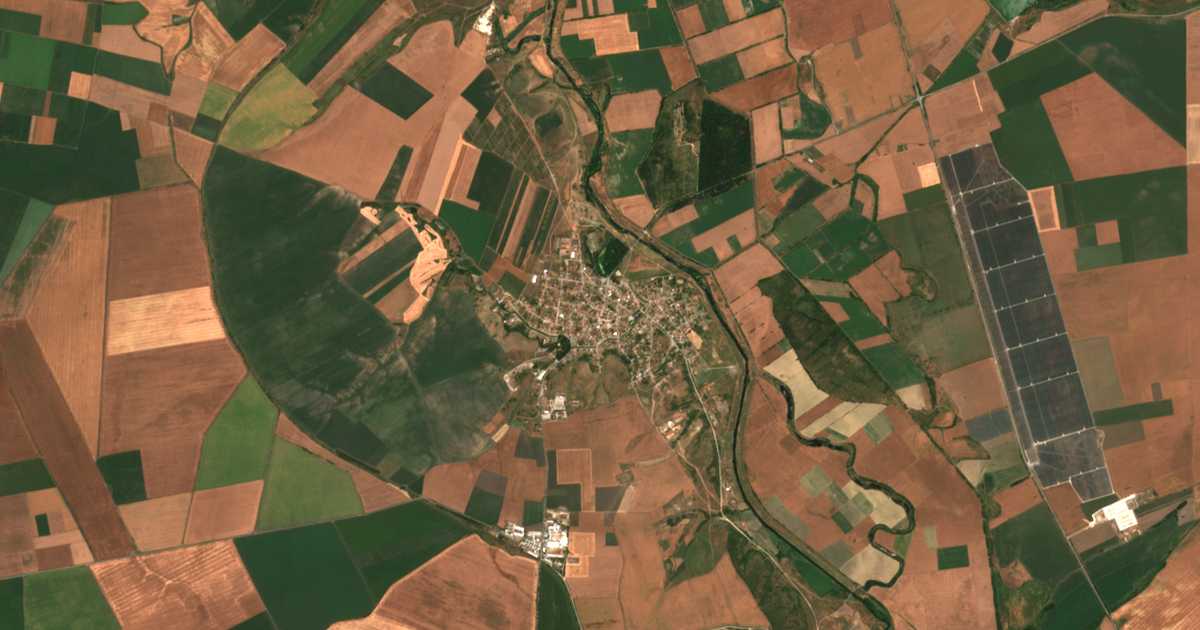 Satellitenkarte von Tenevo