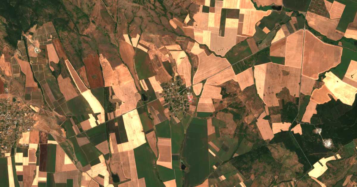 Satellitenkarte von Zlatari