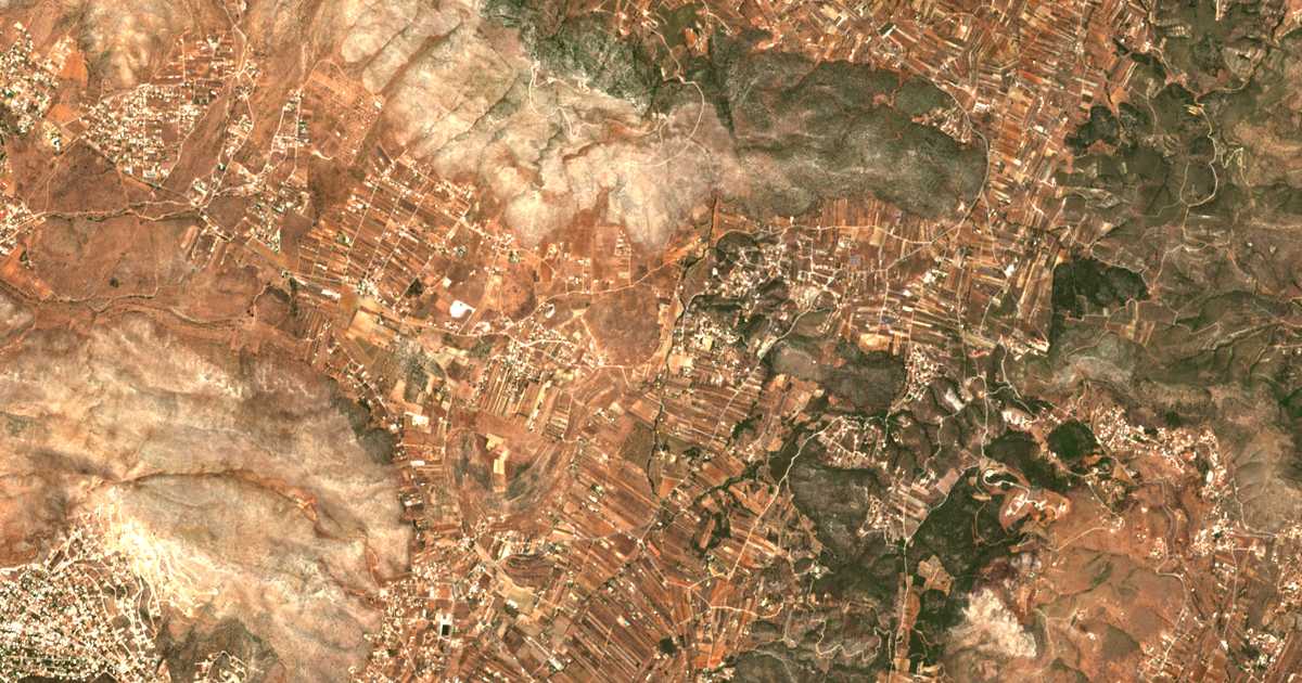 Satellitenkarte von Ágios Geórgios