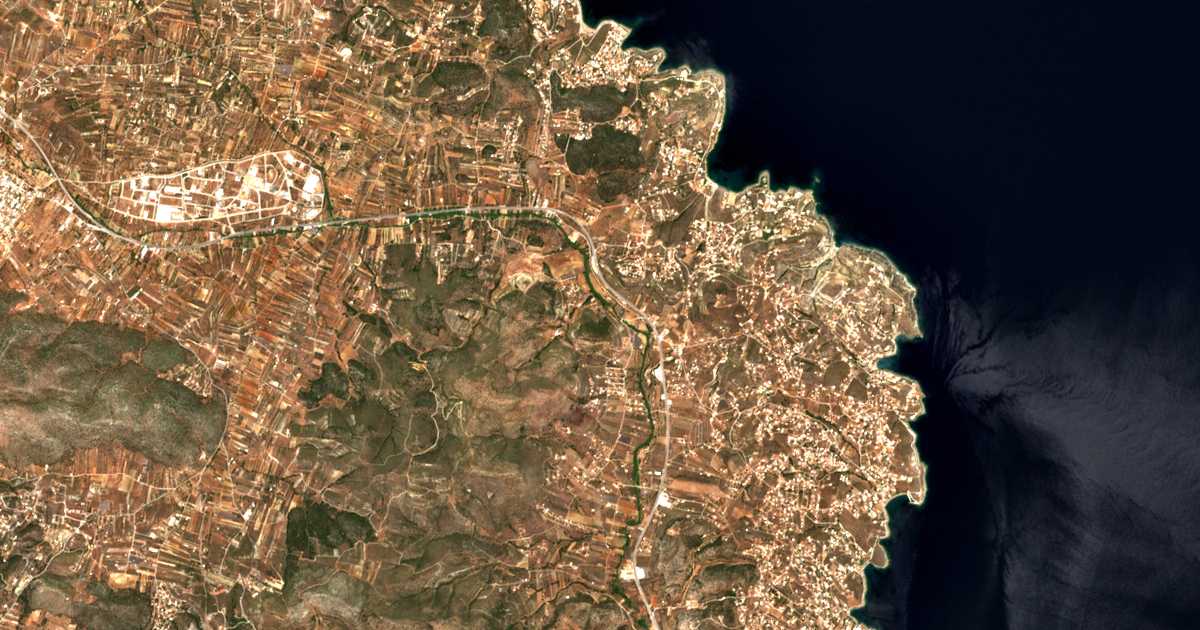 Satellitenkarte von Dipséliza