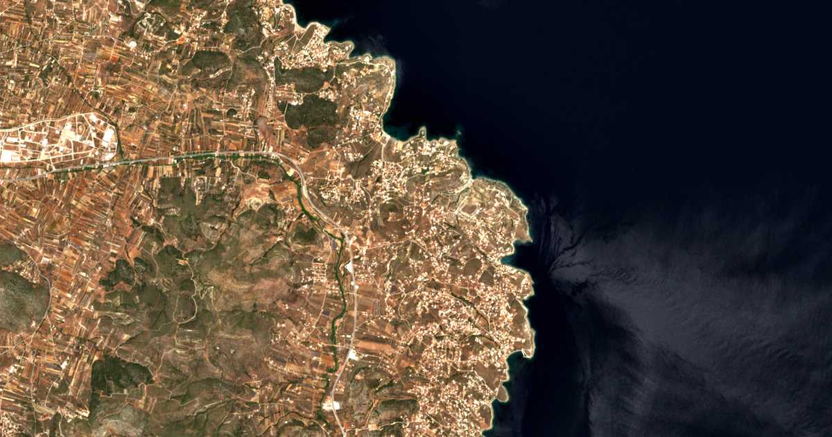 Satellitenkarte von Maliakoúki