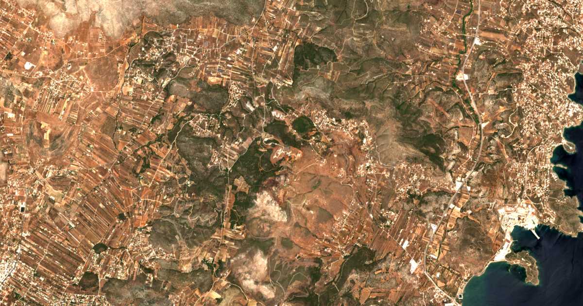Satellitenkarte von Rimpári