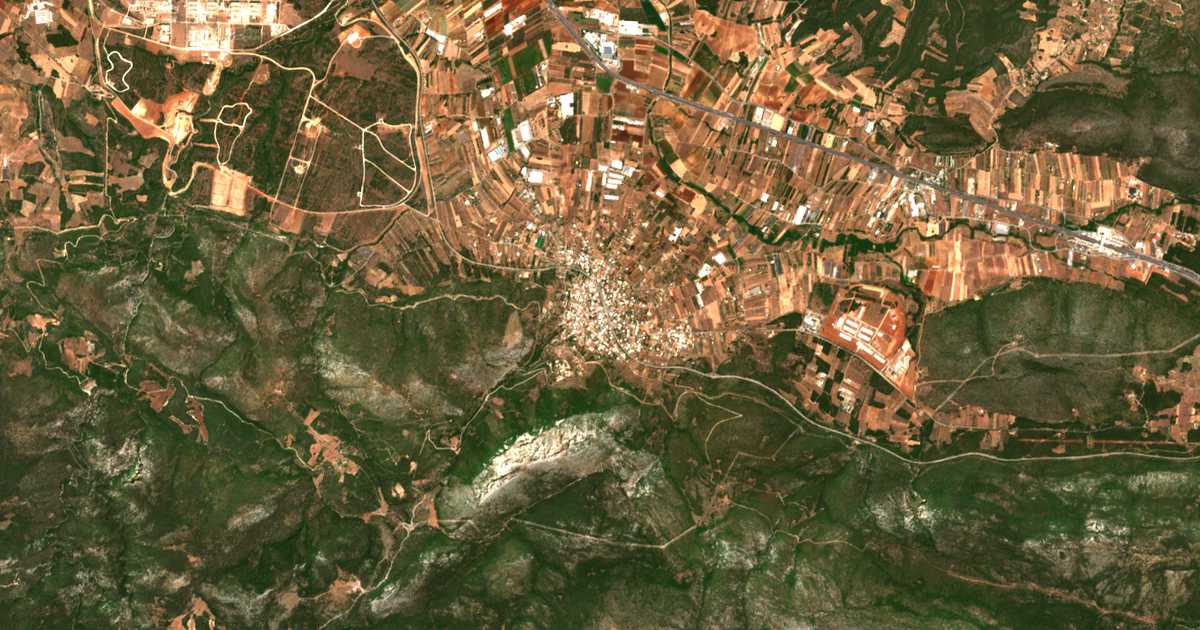 Satellitenkarte von Avlonas