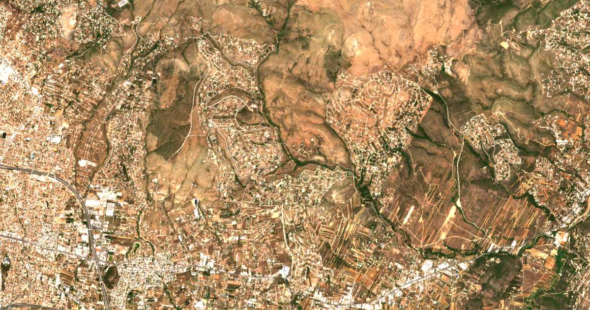 Satellitenkarte von Ntráfi