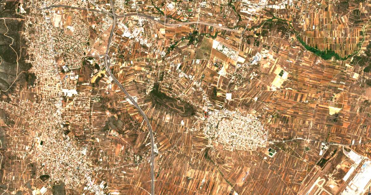Satellitenkarte von Ágios Nikólaos Boúra