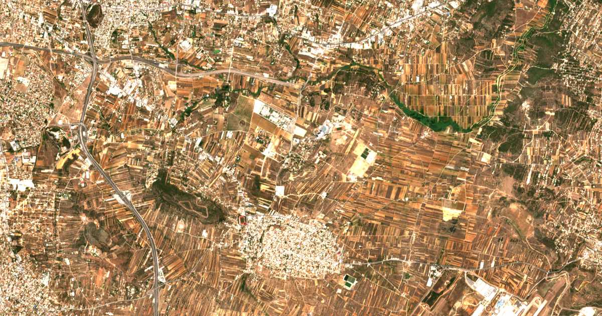 Satellitenkarte von Christoúpolis